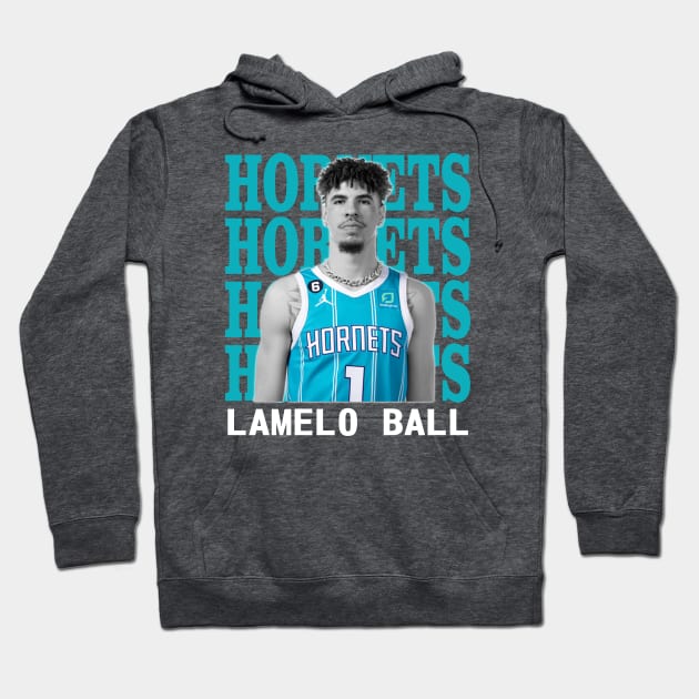 Charlotte Hornets Lamelo Ball 1 Hoodie by Thejockandnerd